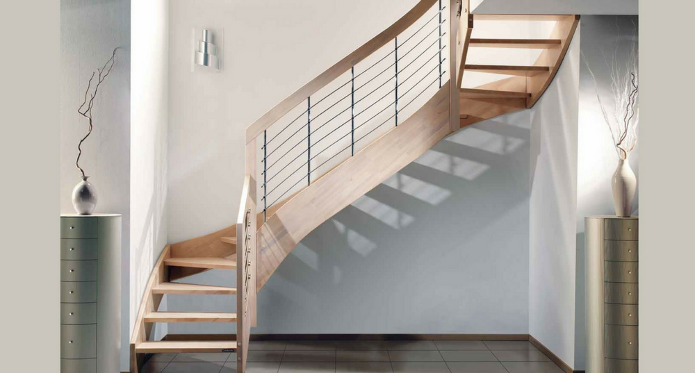 do you want to furnish the spaces living and stay whether to choose open staircases